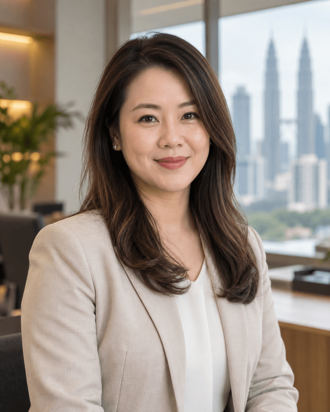 Portrait of Mei Lin Tan, Client Accounting Lead