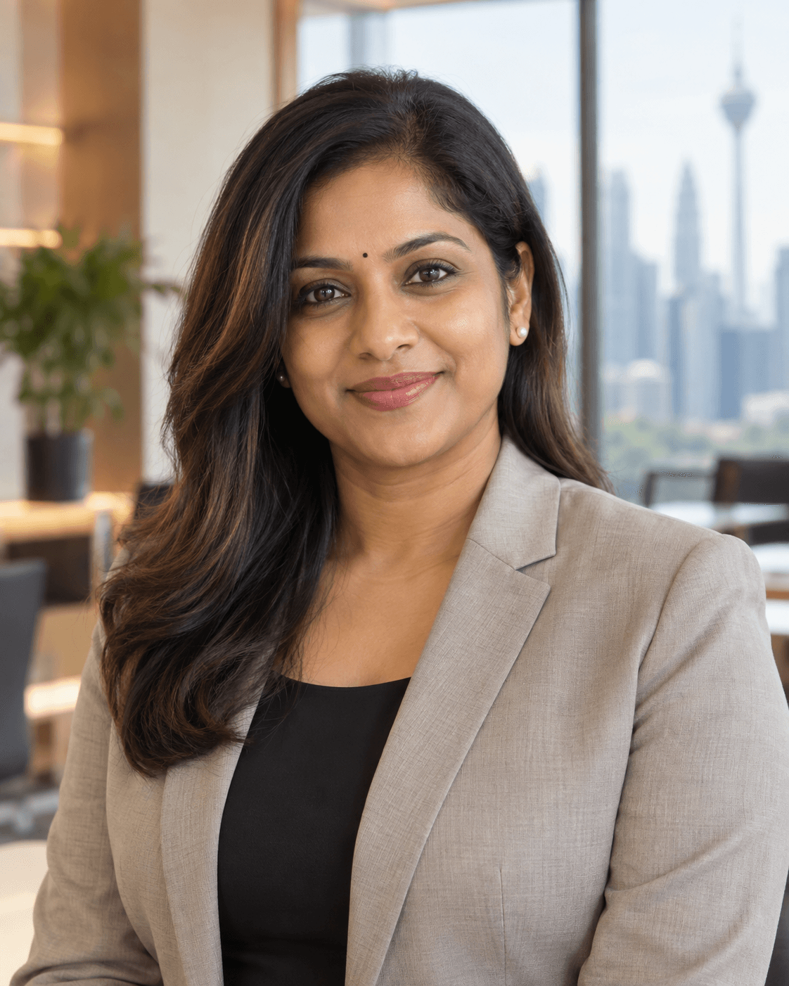 Portrait of Priya Nair, Company Secretarial Coordinator