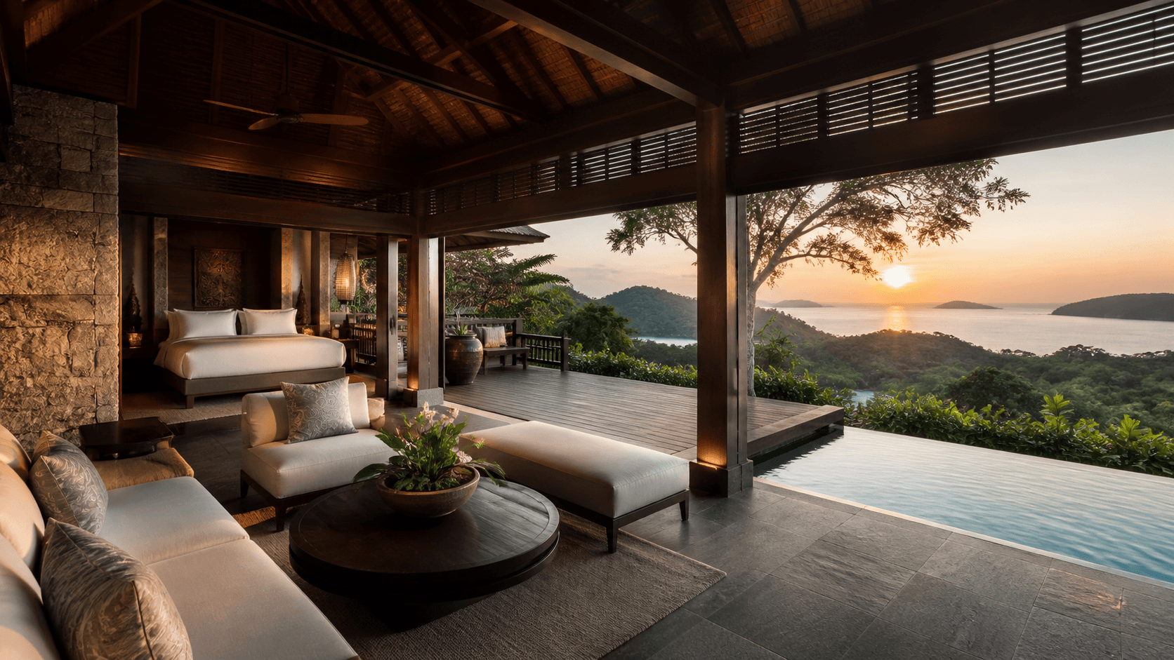Detail from the Serein Langkawi room experience