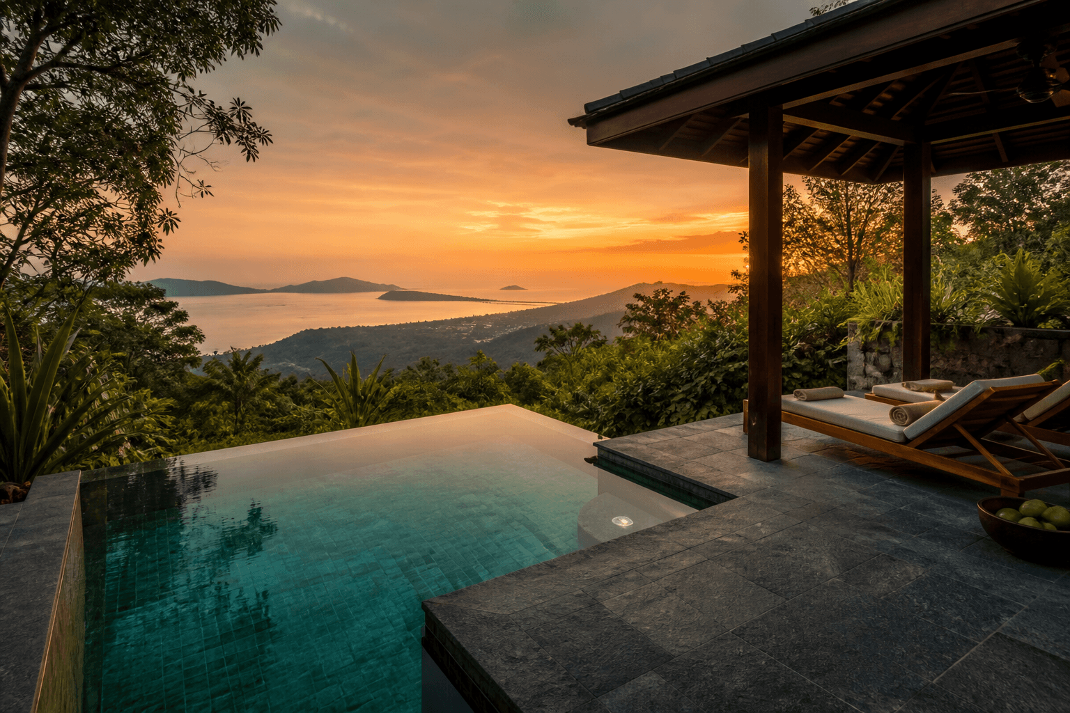 Detail from the Serein Langkawi room experience